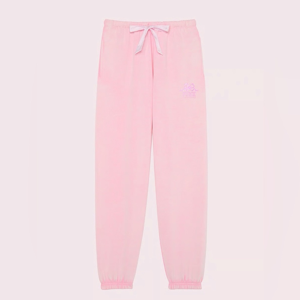 Victoria’s Secret PINK LoveShackFancy Collab NWT Sweatpants Joggers Size XS
